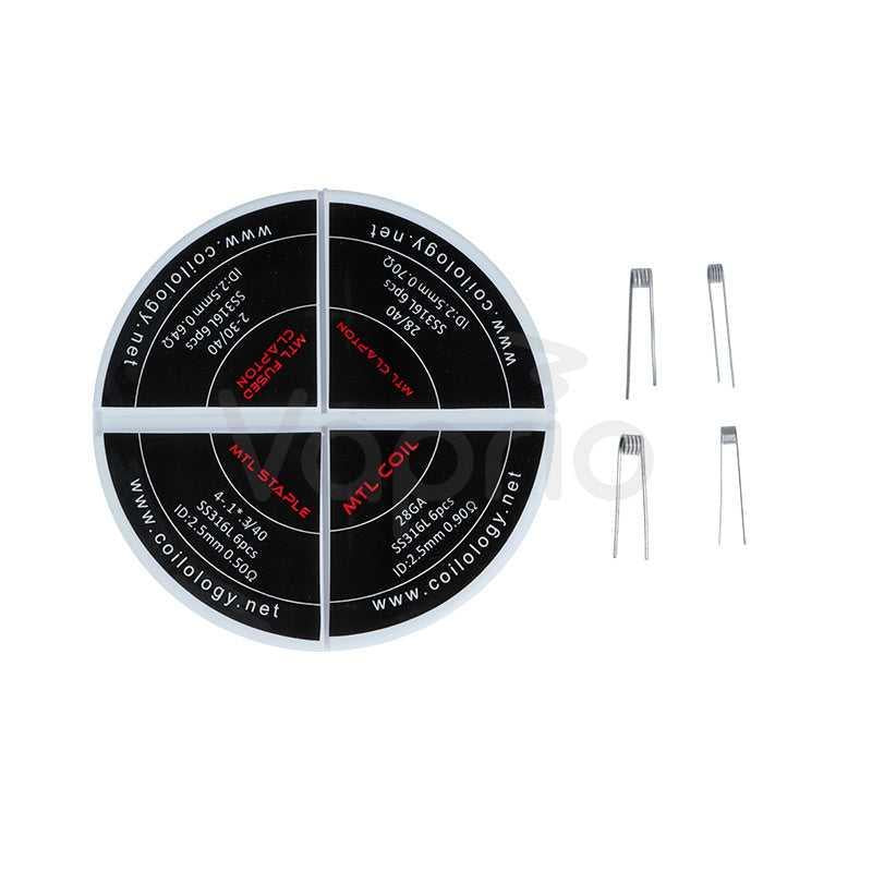 Coilology MTL 4-IN-1 Prebuilt Coils Set for RTA/ RDA Vape Pod Kit-FrenzyFog