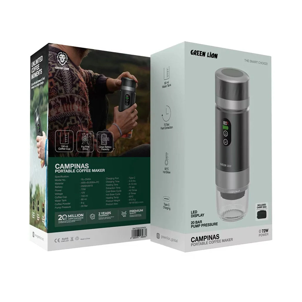 Green Lion Campinas Portable Espresso Maker