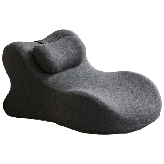 Green Lion Relief Wedge Pillow
