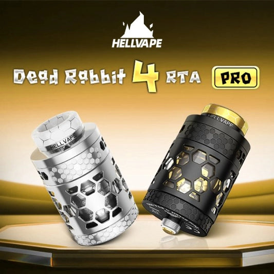 Hellvape Dead Rabbit 4 RTA Pro Tank Atomizer 5.5ml (26mm)-FrenzyFog
