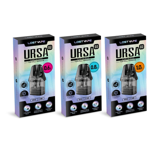 Lost Vape Ursa V3 Pod Cartridge 2.5ml (3pcs/pack)-FrenzyFog