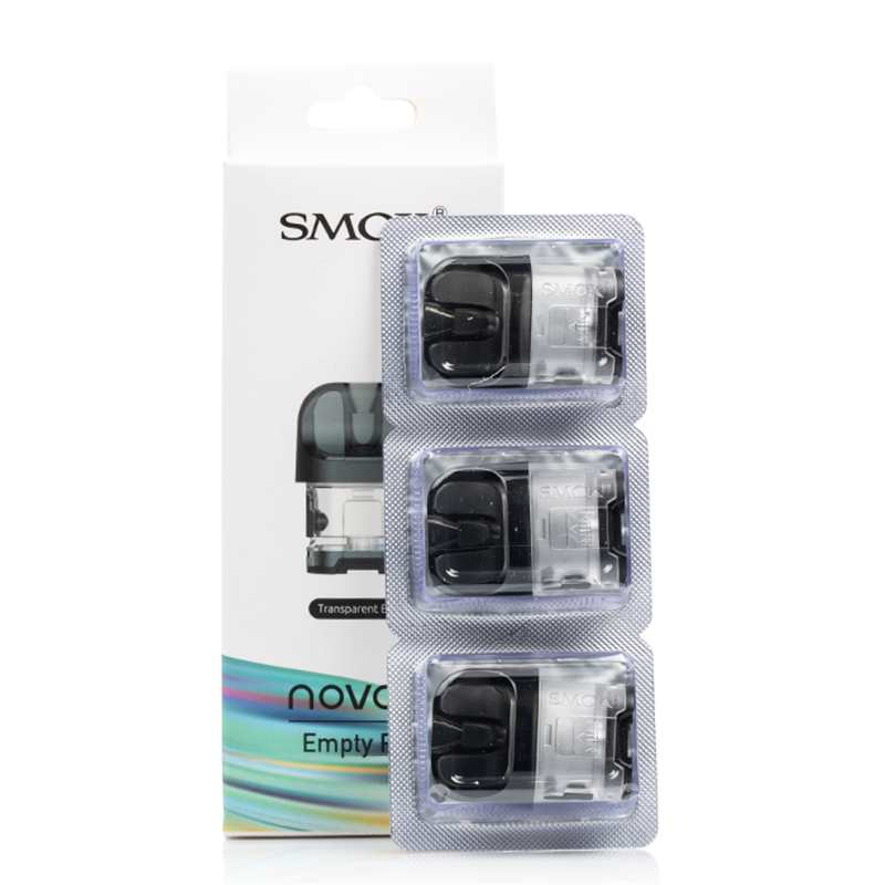 SMOK Novo 4 Empty Pod Cartridge 2ml (3pcs/pack)-FrenzyFog