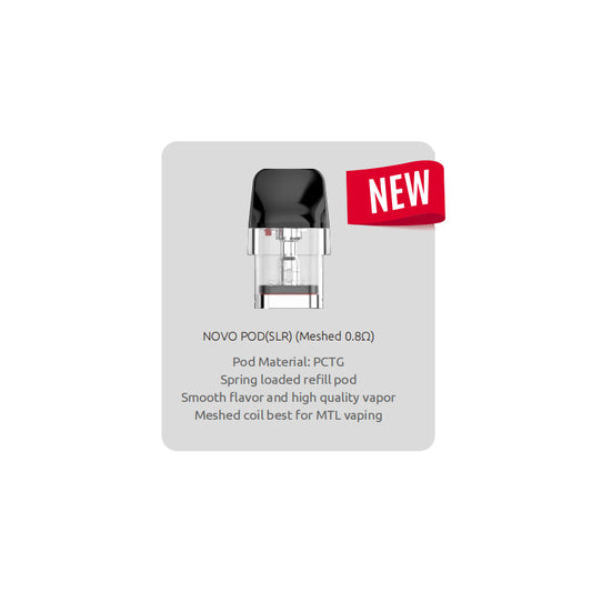 SMOK Novo Pod Cartridge SLR Mesh (3pcs/pack)-FrenzyFog