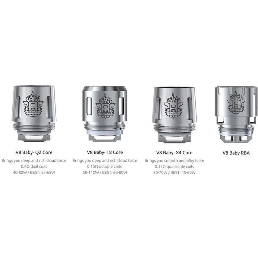 SMOK V8 Baby Replacement Coil 5pcs-FrenzyFog