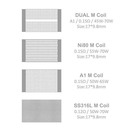 Vandy Vape Mesh V2 RDA Coil(10Pcs/Pack)-FrenzyFog
