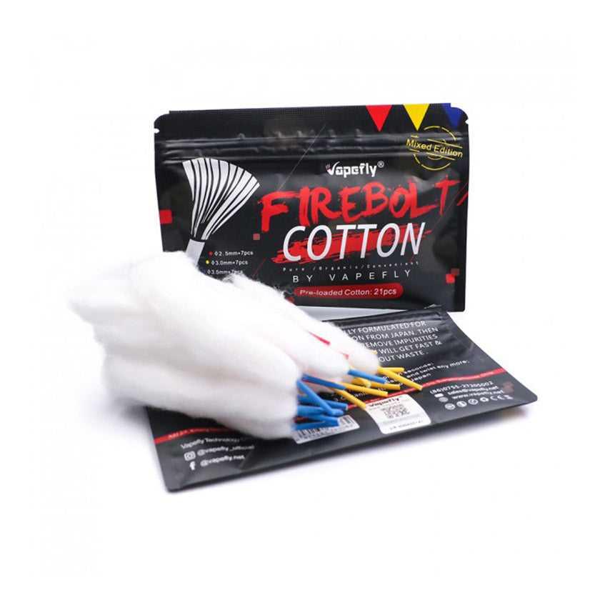 Vapefly Firebolt Cotton Mixed Edition (21pcs/pack)-FrenzyFog