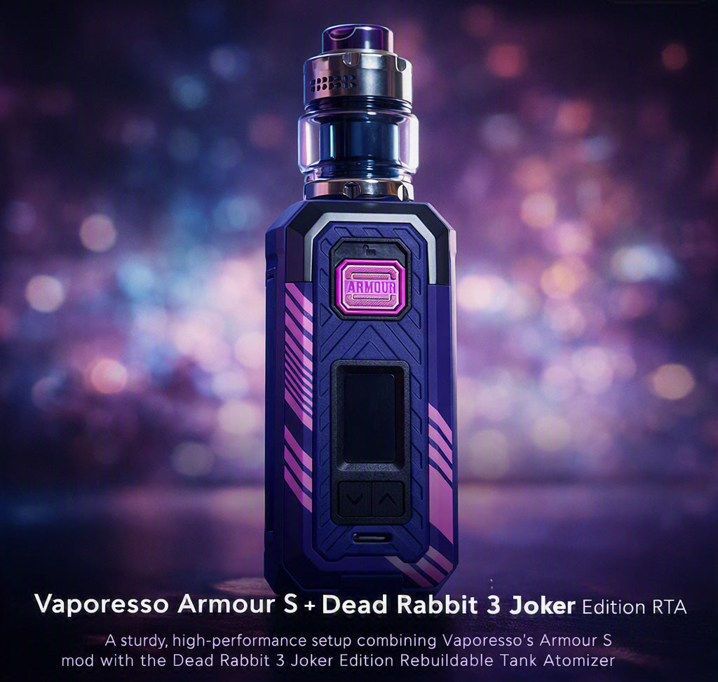 Vaporesso Armour S & Dead Rabbit 3 RTA Joker Edition-FrenzyFog
