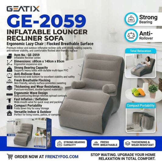 Geatix GE-2059 Inflatable Sofa/Chair-FrenzyFog