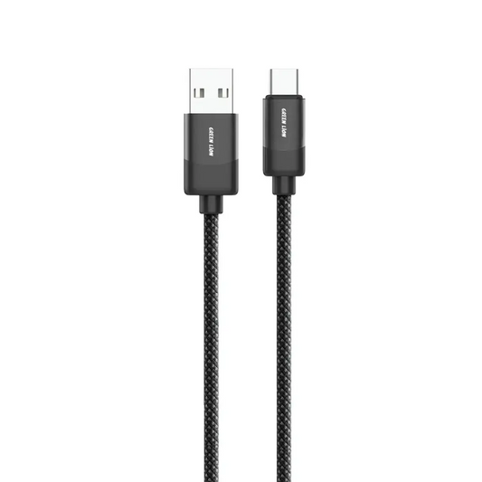 Green Lion Charge Braided Cable USB TO TYPE C 15W-FrenzyFog