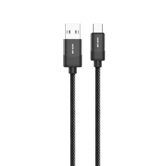 Green Lion Charge Braided Cable USB TO TYPE C 15W-FrenzyFog