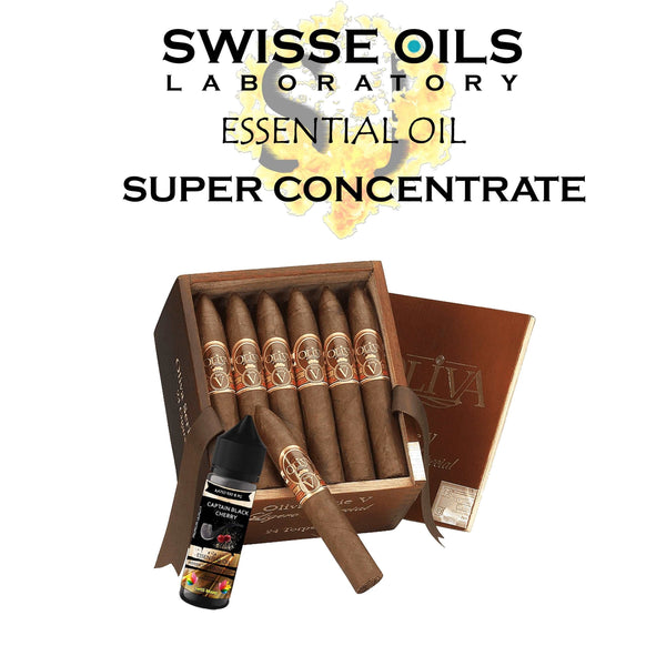 100ml Swisseoils Laboratory Tobacco/Pipe Flavors-base liquid-Captain black cherry v1 xin-caC-FrenzyFog-Beirut-Lebanon