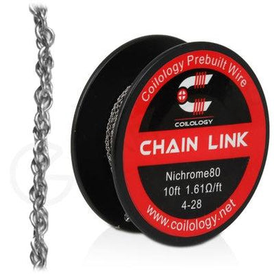 10ft Coilology Chain Link Spool Wire-wires-4-28ga-FrenzyFog-Beirut-Lebanon