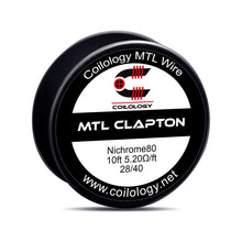 Load image into Gallery viewer, 10ft Coilology MTL Clapton NI80 Spool Wire 28/40 5.2ohm/ft-NI80 28/40-FrenzyFog-Beirut-Lebanon