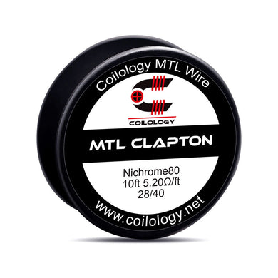 10ft Coilology MTL Clapton NI80 Spool Wire 28/40 5.2ohm/ft-wires-NI80 28/40-FrenzyFog-Beirut-Lebanon