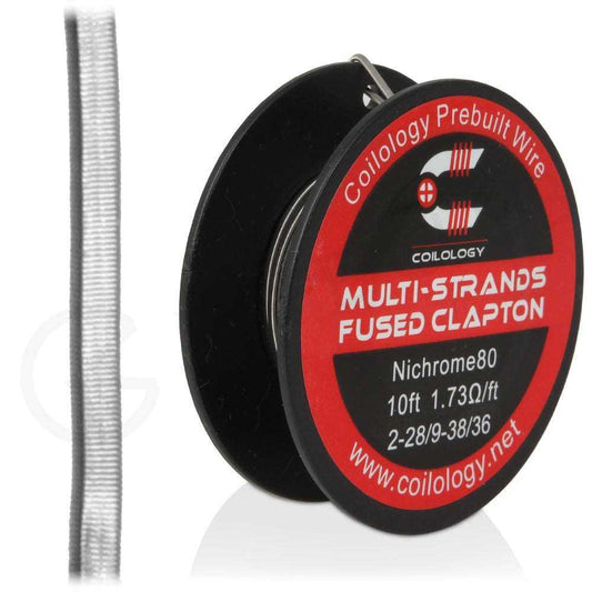 10ft Coilology Multi-Strands Fused Clapton Spool Wire-FrenzyFog