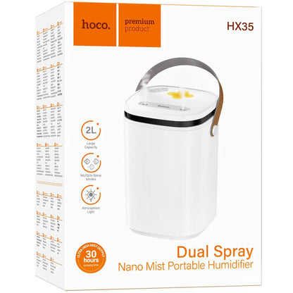 HOCO HX35 Starry Sky Dual Mist Humidifier