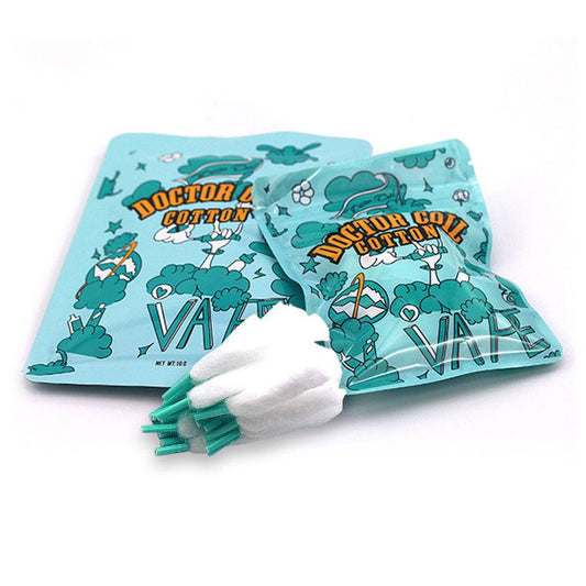50pcs Advken Doctor Preloaded Cotton-FrenzyFog
