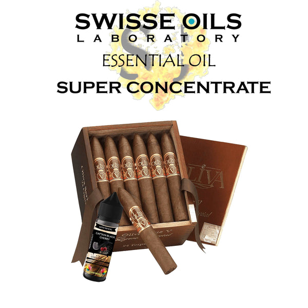 60ml Swisseoils Laboratory Tobacco/Pipe Flavors-base liquid-Captain black cherry v1 xin-caC-FrenzyFog-Beirut-Lebanon