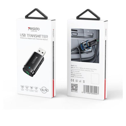 Yesido YAU40 Bluetooth 5.0 AUX Car Adapter & Wireless Receiver