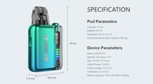 Load image into Gallery viewer, VOOPOO Argus P2 Pod System Kit 1100mAh 2ml (preorder)