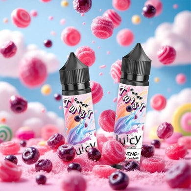 Blackcurrant Candy Smoothie 60ml | Twist Candy Series-0mg-FrenzyFog-Beirut-Lebanon
