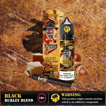 Load image into Gallery viewer, Blended Black Freebase eliquid | Burley Blend