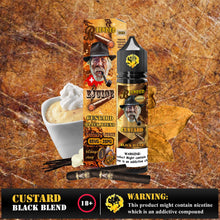 Load image into Gallery viewer, Blended Custard Freebase eliquid | Black Blend