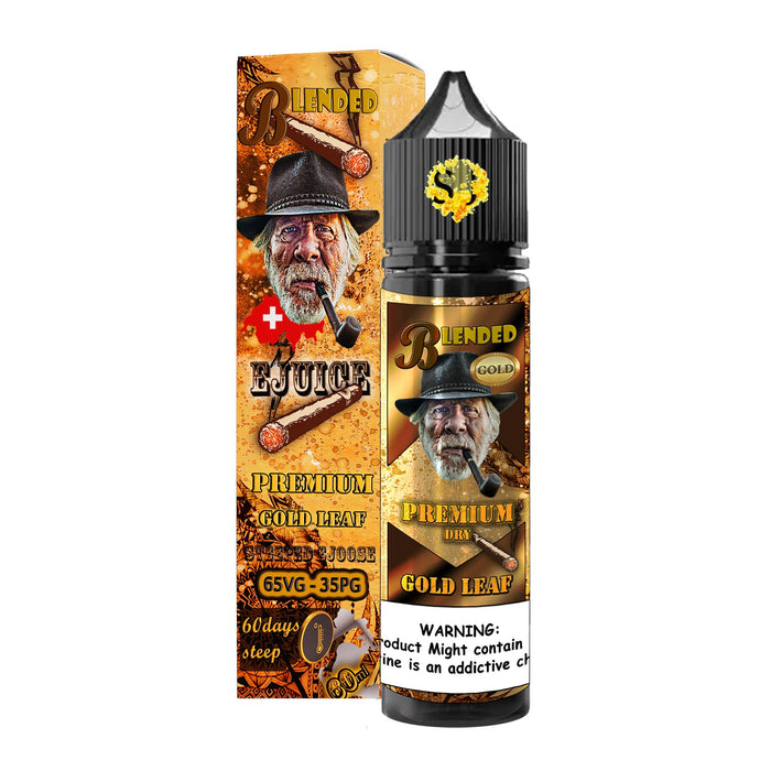 Blended Premium Gold Freebase eliquid | Gold Leaf Blend