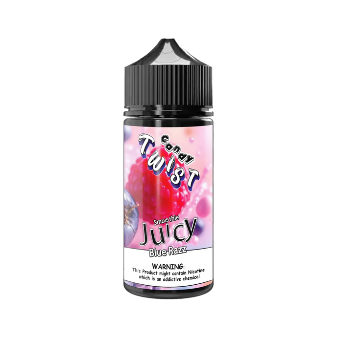 Blue Razz Candy Smoothie 100ml | Twist Candy Series-0mg-FrenzyFog-Beirut-Lebanon