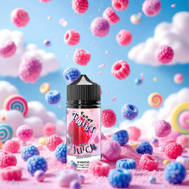Blue Razz Candy Smoothie 100ml | Twist Candy Series-0mg-FrenzyFog-Beirut-Lebanon