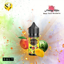 Load image into Gallery viewer, Bursty Fruity Mix Saltnic eliquid | Peach Mango Watermelon-25ml (R.Salts)-FrenzyFog-Beirut-Lebanon
