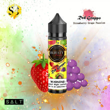 Load image into Gallery viewer, Bursty Red Grappo Saltnic eliquid | Strawberry Grape Passion-50ml (R.Salts)-FrenzyFog-Beirut-Lebanon