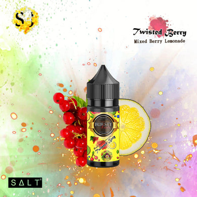 Bursty Twisted Berry Saltnic eliquid | Berry Passion Lemonade-30ml Saltnic-FrenzyFog-Beirut-Lebanon