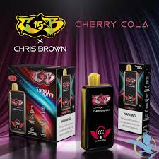 Chris Brown 15000 Puff 5% Disposable Vape-Cherry Cola-FrenzyFog-Beirut-Lebanon