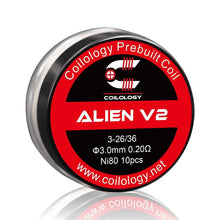 Load image into Gallery viewer, Coilology Alien V2 Coil 10pcs/pack-0.21ohm-FrenzyFog-Beirut-Lebanon