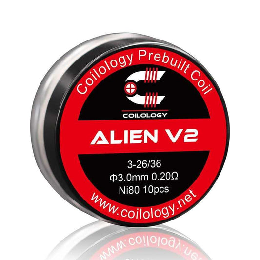 Coilology Alien V2 Coil 10pcs/pack-FrenzyFog