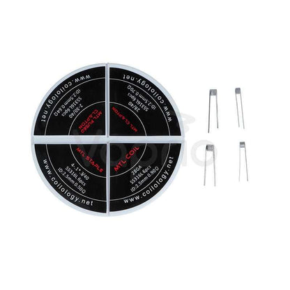 Coilology MTL 4-IN-1 Prebuilt Coils Set for RTA/ RDA Vape Pod Kit-FrenzyFog
