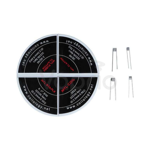 Coilology MTL 4-IN-1 Prebuilt Coils Set for RTA/ RDA Vape Pod Kit-FrenzyFog