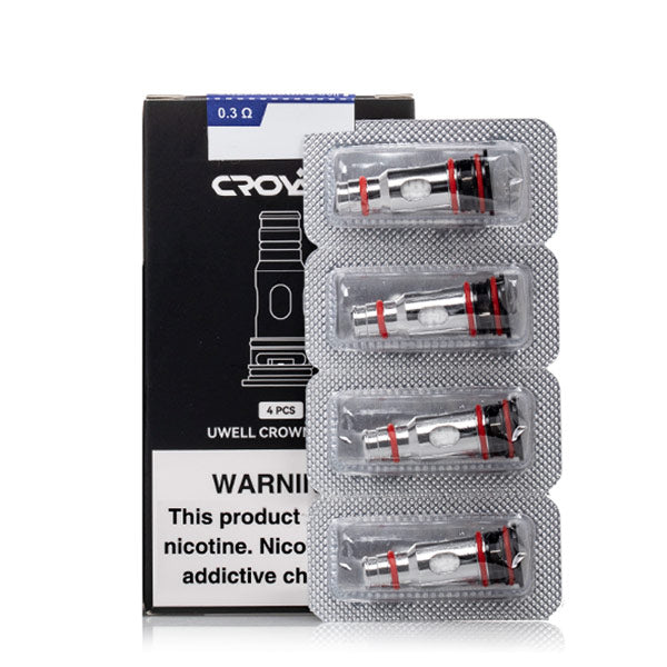 Uwell Crown X Replacement Coil (4pcs/Pack) (preorder)