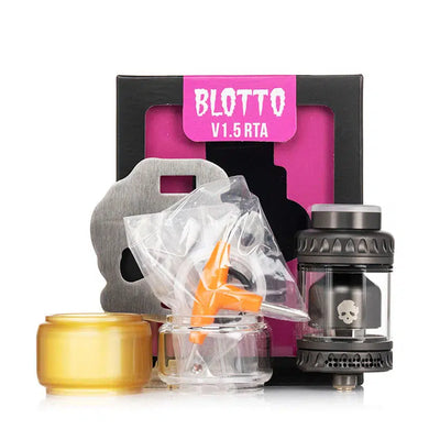 Dovpo Blotto V1.5 RTA Atomizer 3.5ml (26mm)-Black-FrenzyFog-Beirut-Lebanon