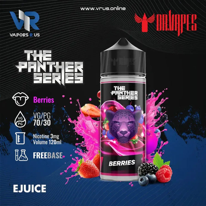 Dr Vapes Berries 3mg | FREEBASE | 120ml-120ml-FrenzyFog-Beirut-Lebanon