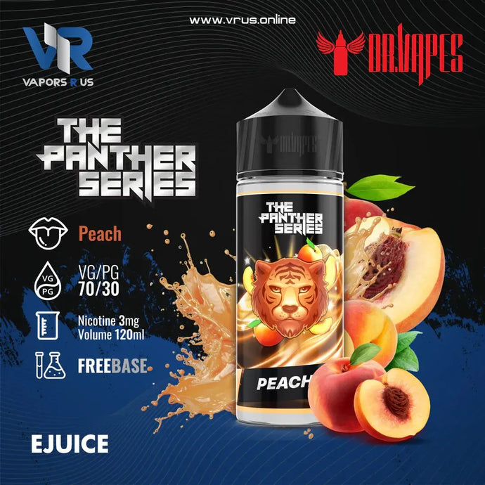 Dr Vapes Peach 3mg | FREEBASE | 120ml-120ml-FrenzyFog-Beirut-Lebanon