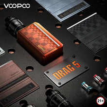 Load image into Gallery viewer, Voopoo Drag 5 177W Box Mod Kit with Uforce-X Tank Atomizer 5.5ml