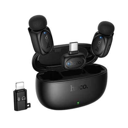HOCO L19 Dual Wireless iP/Type-C Microphone