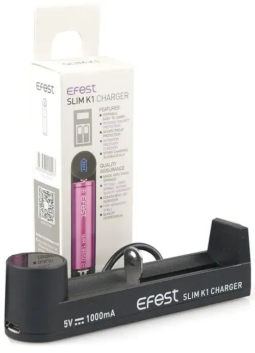 Efest Slim K1 Battery Charger-FrenzyFog