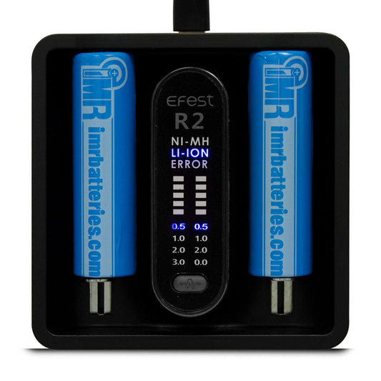 Efest iMate R2 Intelligent QC 2-Channel Charger-FrenzyFog