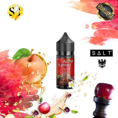 Exclusive Apple Fantasy Saltnic eliquid | Soft Double Apple-25ml (R.Salts)-FrenzyFog-Beirut-Lebanon