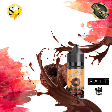 Exclusive Black Dunker Saltnic eliquid | Chocolate Donuts-25ml (R.Salts)-FrenzyFog-Beirut-Lebanon