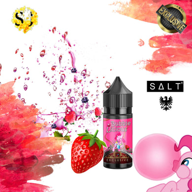 Exclusive Bubblicious Saltnic eliquid | Strawberry Bubblegum-25ml (R.Salts)-FrenzyFog-Beirut-Lebanon