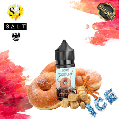 Exclusive Iced Donuts Saltnic eliquid-25ml (R.Salts)-FrenzyFog-Beirut-Lebanon